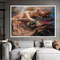 erotic woman canvas painting, lying naked woman print, nude girl art, bedroom wall print, sexy girl poster, erotic wall art.jpg