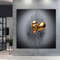 kissing canvas painting, bronze heads 3 d effect canvas print, glitter textured canvas art.jpg