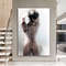 sexy woman silhouette canvas painting, nude woman wall art,erotic woman canvas painting, painting for bedroom, woman canvas painting.jpg