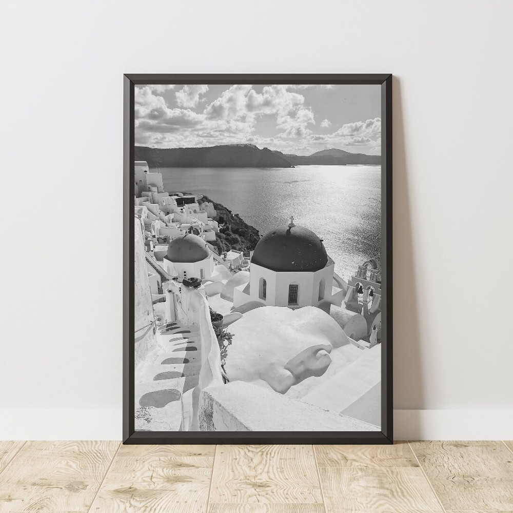 Santorini Poster, Santorini Print, Santorini Wall Art, Greece Poster, Greece Wall Art, Travel Poster, Travel Print, Travel Wall Art.jpg