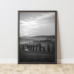 tuscany poster, tuscany print, tuscany wall art, italy poster, italy print, italy wall art, travel poster, travel print,