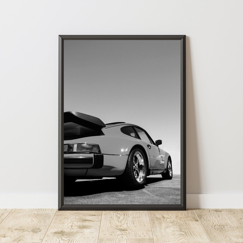 Vintage Porsche Poster, Vintage Porsche Print, Vintage Porsche Wall Art, Black and White Poster, Black and White Print, Vintage Poster 16.jpg