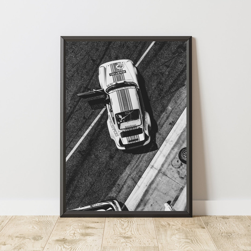 Vintage Porsche Poster, Vintage Porsche Print, Vintage Porsche Wall Art, Black and White Poster, Black and White Print, Vintage Poster 3.jpg
