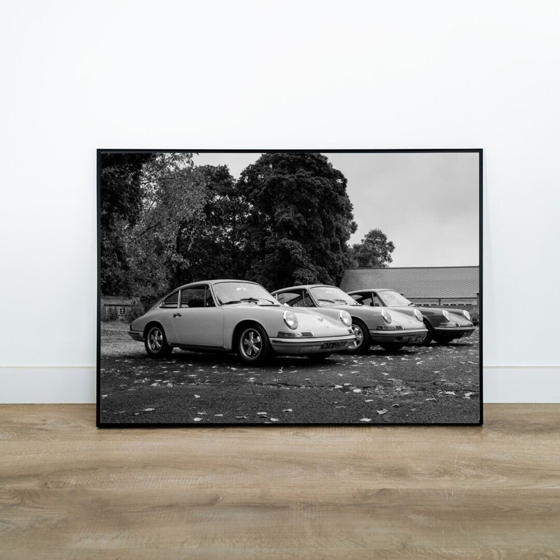 Vintage Porsche Poster, Vintage Porsche Print, Vintage Porsche Wall Art, Black and White Poster, Black and White Print, Vintage Poster 6.jpg