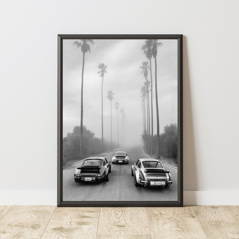 Vintage Porsche Poster, Vintage Porsche Print, Vintage Porsche Wall Art, Vintage Car Poster, Old Porsche Poster, Retro Car Poster 7.jpg