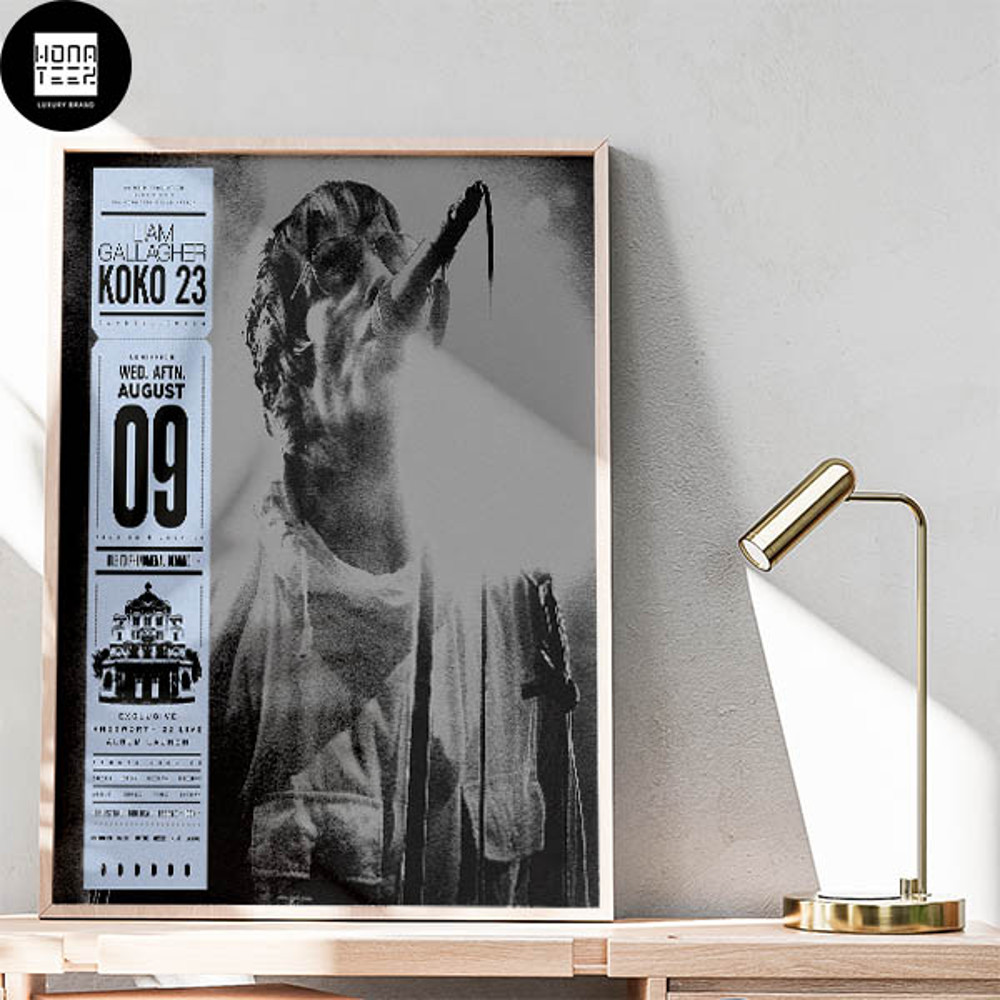 Liam Gallagher Koko 23 London 09 August Fan Gifts Home Decor Poster Canvas.jpg