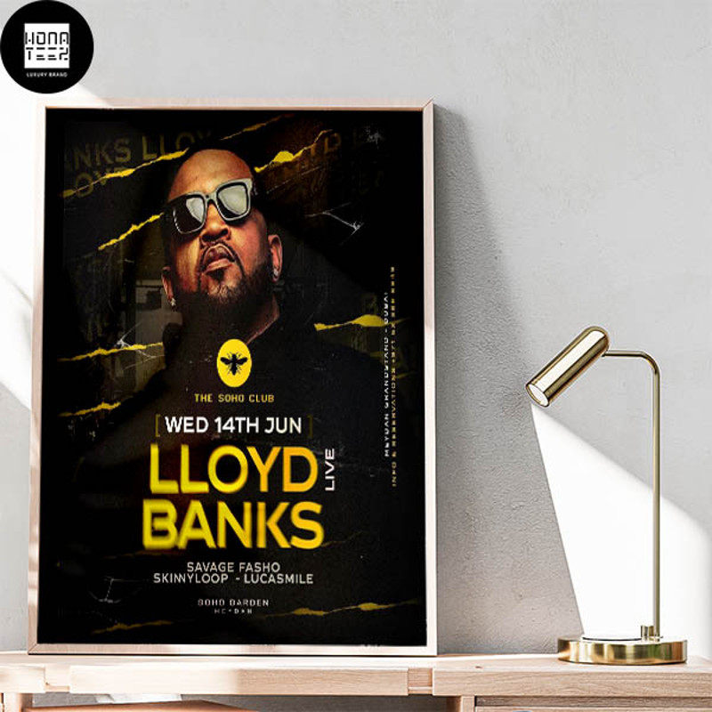 Lloyd Banks Live The Suho Club Suho Garden Meydan Home Decor Poster Canvas.jpg