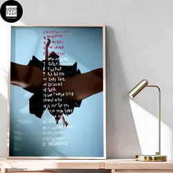 maneskin rush are u coming new album edition out on november 10 list new track fan gifts home decor poster canvas