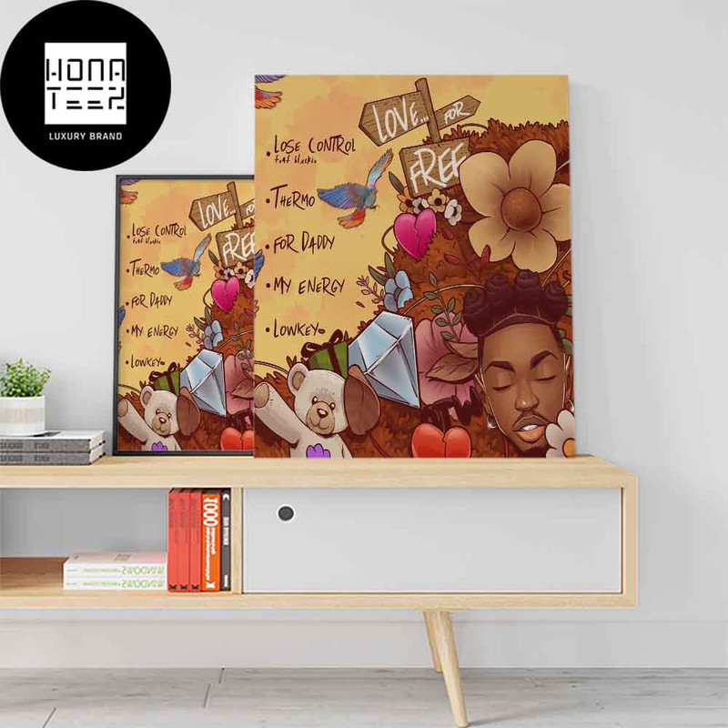 Mayorkun Love For Free New Album Tracklist 19th October 2023 Fan Gifts Home Decor Poster Canvas.jpg