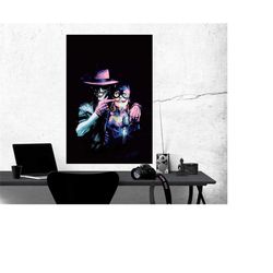the killing joke comic book poster batgirl joker, room decor, home decor, art poster for gift