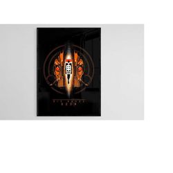 the fifth element poster, the fifth element art, big badda boom poster, home decor, wall decor, movie poster, vintage po