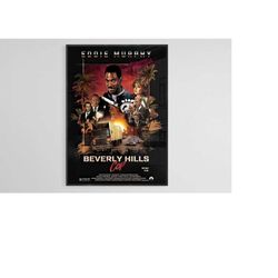 beverly hills cop poster, beverly hills cop print, movie poster, home decor, wall decor, digital poster, download poster