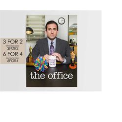 the office us poster - tv movie poster art film print gift to003