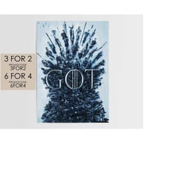 game of thrones poster - tv movie poster art film print gift got008