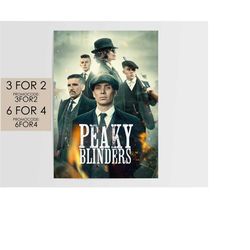 peaky blinders poster - tv movie poster art film print gift pb008