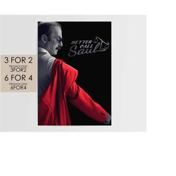 better call saul poster - tv movie poster art film print gift bcs005