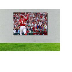 bryce harper painting, bryce harper gift poster, bryce harper canvas, bryce harper ready to hang, bryce harper poster, b
