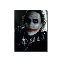 joker canvas home decor || joker perfect canvas paintings || joker gift canvas poster || joker canvas prints || joker wa