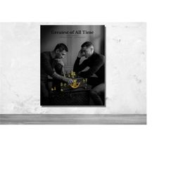 messi ronaldo chess poster, lionel messi and ronaldo painting, ronaldo messi chess prints, messi ronaldo canvas,messi ro