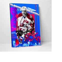 ryan wilson poster, colorado avalanche, nhl sports print, sports player print, framed art print , wall art, home deco, c