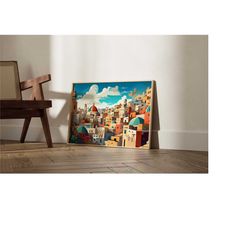 cairo egypt travel poster