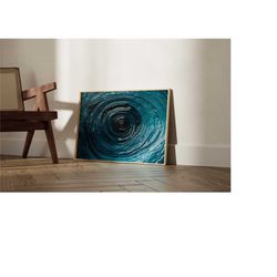 abstract art print: way of water poster l4 wall decor home dcor gift for art lovers wall hanging art lover gift print wa