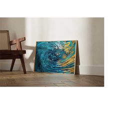 abstract art print: way of water poster l3 wall decor home dcor gift for art lovers wall hanging art lover gift print wa