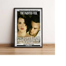 the painted veil | cult film poster | vintage retro art print | classic movie posters | home decor/wall art/picture