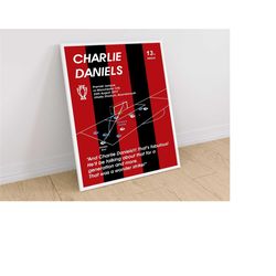 charlie daniel print, bournemouth v  manchester city football poster, vitality stadium, christmas for him, birthday gift