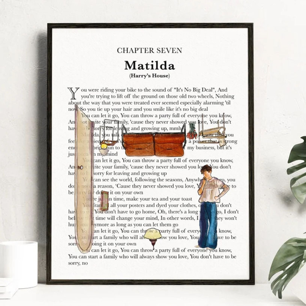 Matilda Watercolor Harry 's House Poster.jpg