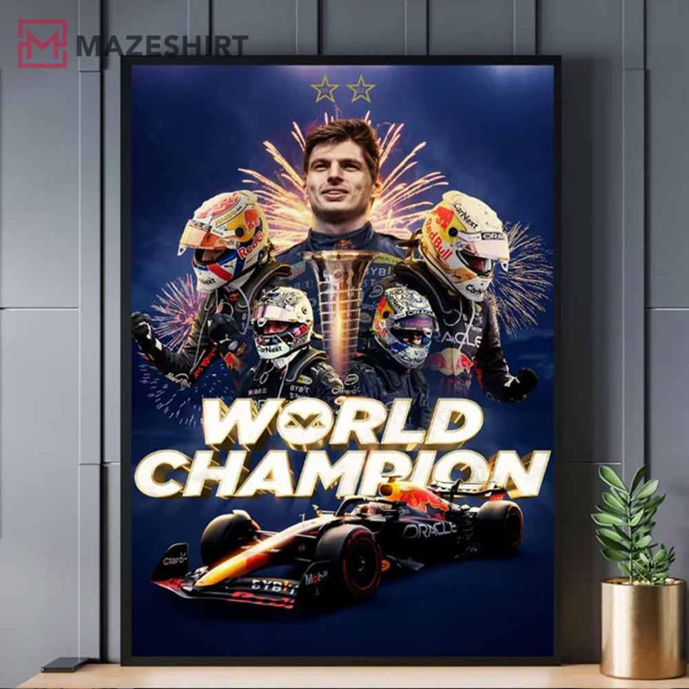 Max Verstappen Champion 2022 Red Bull Racing F1 Best Poster.jpg