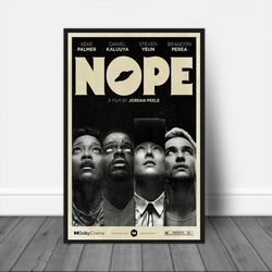 nope jordan peele 2022 movie poster