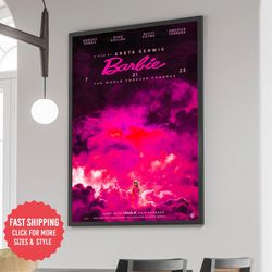 oppenheimer barbie poster