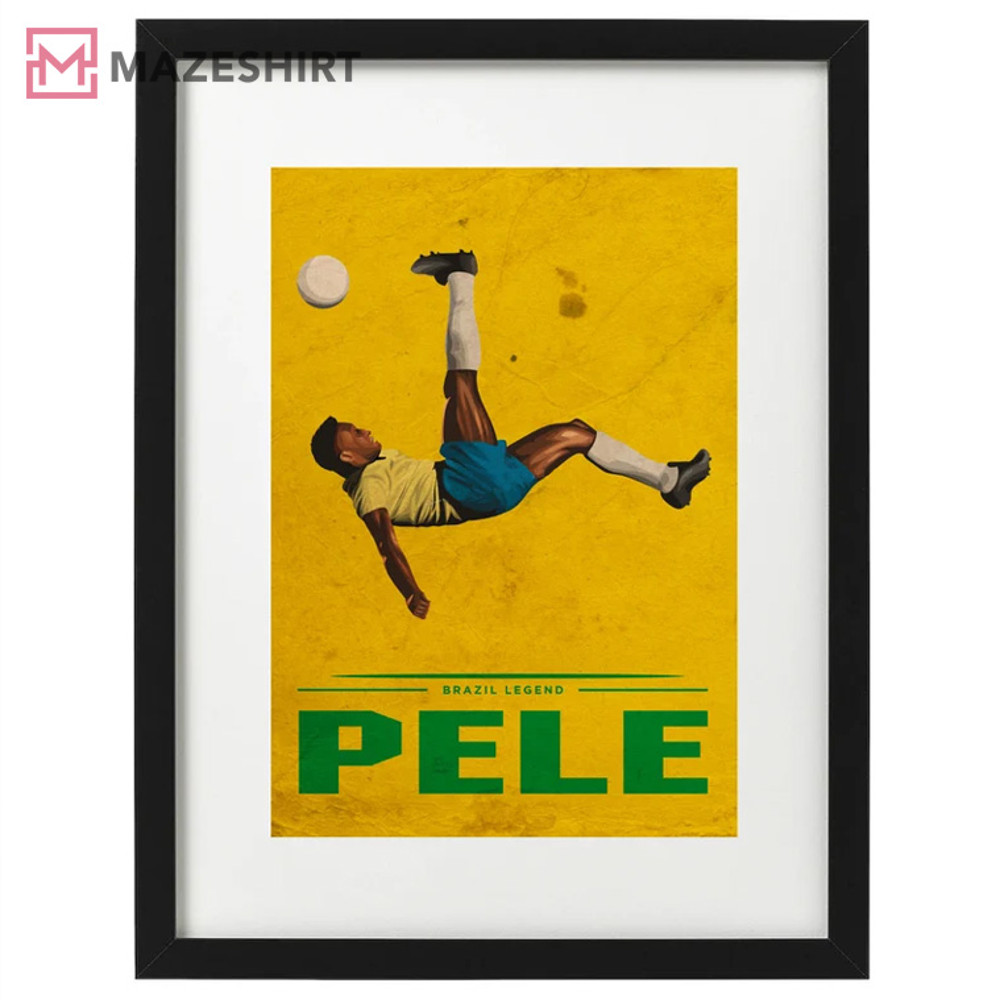 Pele Soccer Brazil Legend Player Best Poster.jpg