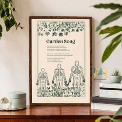 phoebe bridgers garden song poster