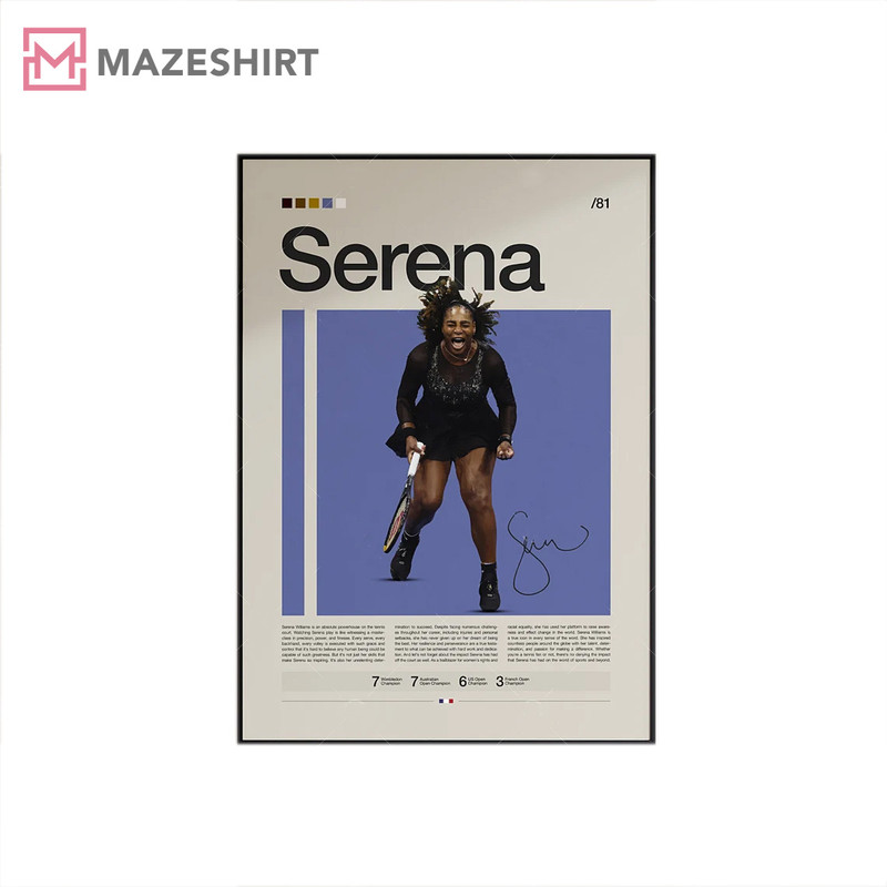 Serena Williams Tennis Motivational Poster.jpg