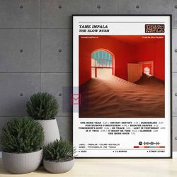 tame impala the slow rush album poster