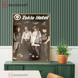 tokio hotel signature wall decor best gift poster