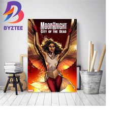 moon knight city of the dead official poster decor poster canvas