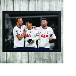 posters & prints harry kane heung min son football tottenham wall art home dcor sports gift bedroom mancave bar christma
