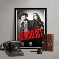 posters & prints the blacklist poster tv series home bedroom bar mancave decor a3 a4 a5 christmas gift ideas christmas