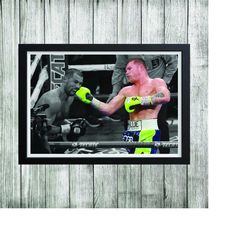posters & prints canelo alvarez poster boxing wall art home dcor sports gift bedroom mancave bar christmas