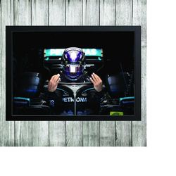 posters & prints lewis hamilton formula 1 f1 mercedes helmet wall art home dcor sports gift bedroom mancave bar christma