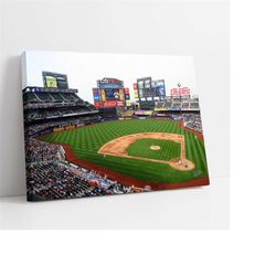 citi field poster wall art | stadium canvas | digital print poster | framed poster | mlb baseball wall art | stadium pos