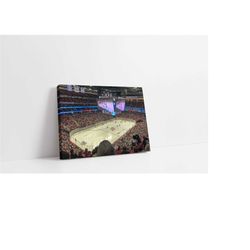 new jersey devils canvas | prudential center wall art | hockey stadium poster | nhl ahl print | sport poster | living ro