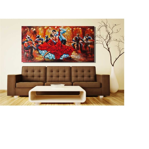 Tango Dancing Poster, Dancers Wall Decor, Tango Dance and Mu | Inspire ...