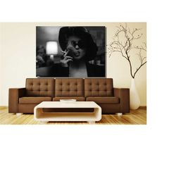 marla singer poster,marla singer canvas wall art,fight club movie poster,marla singer art print, fight club movie poster