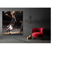 giannis antetokounmpo canvas | champion antetokounmpo | basketball canvas | giannis antetokounmpo poster | game room dec