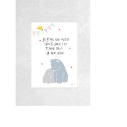 children's picture,children's poster,gift birth,gift baptism'be strong and courageous'