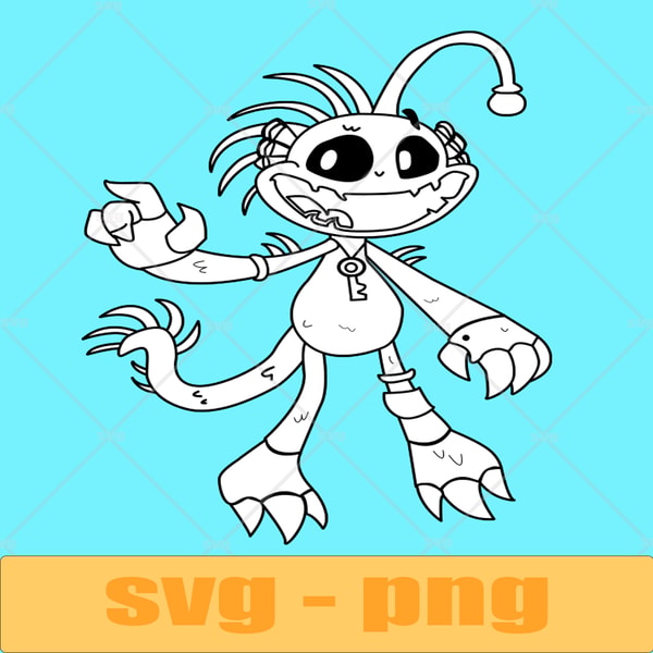 Smiling Critters Ripple Riptide ripple riptide Smiling Critters ,SVG Coloring Page SVG Smil | Inspire ...